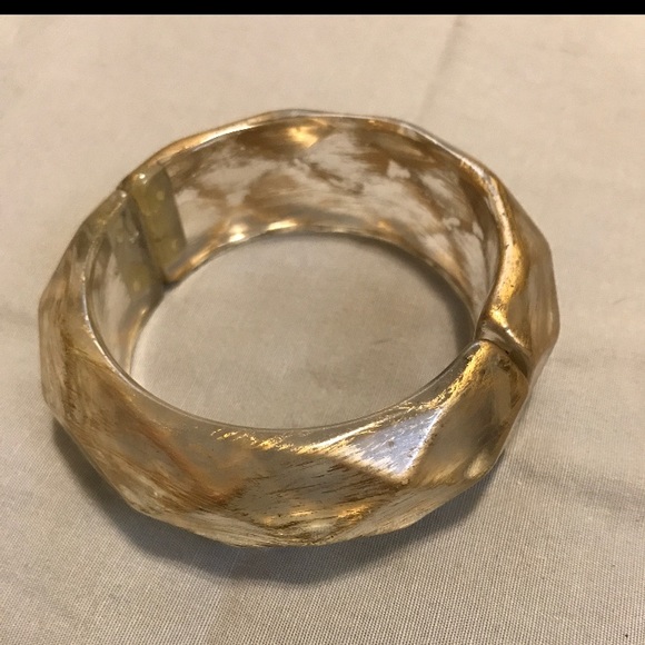 Translucent Gold Bangle - Picture 2 of 3